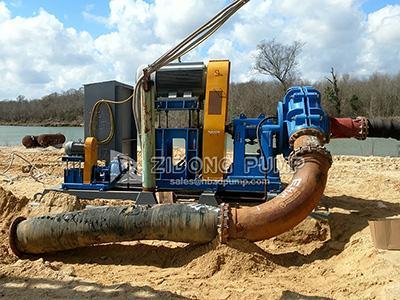 Bomba de extracción de arena